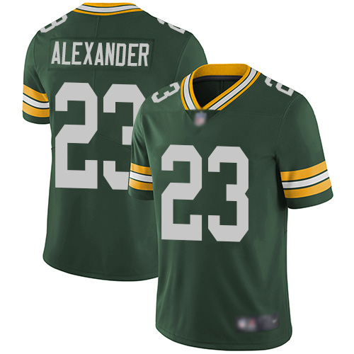 Green Bay Packers Limited Green Men 23 Alexander Jaire Home Jersey Nike NFL Vapor Untouchable